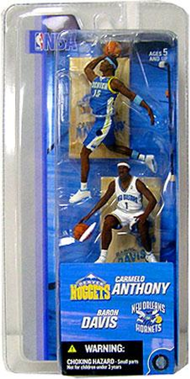 McFarlane Toys NBA Basketball NBA Sports Picks Series 2 Carmelo Anthony & Baron Davis Figure 2-Pack