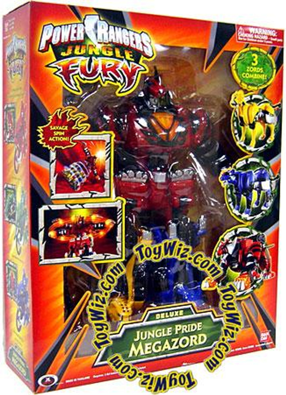 Power Rangers Jungle Fury Deluxe Jungle Pride Megazord Action Figure