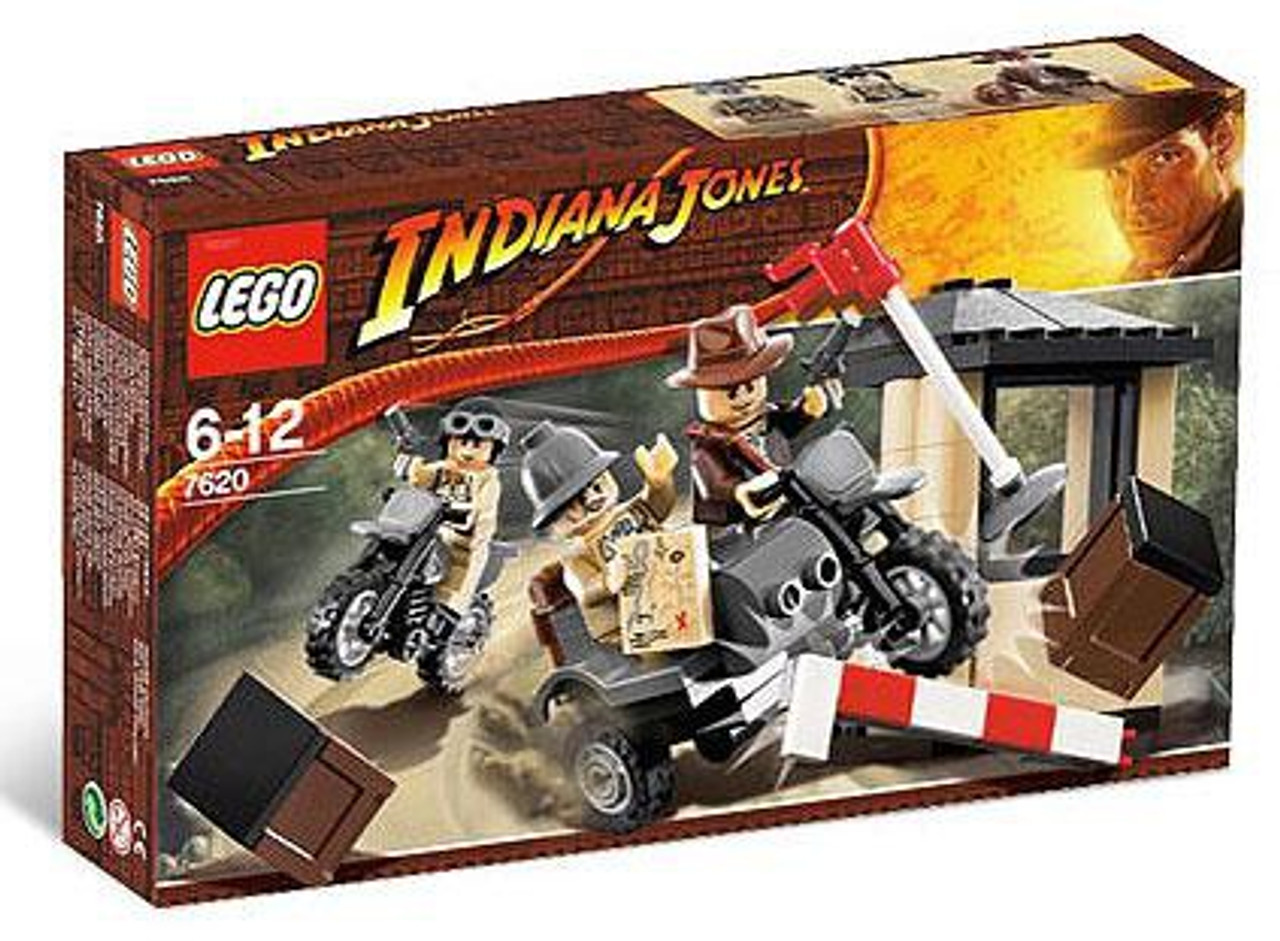 LEGO Indiana Jones Motorcycle Chase Set #7620
