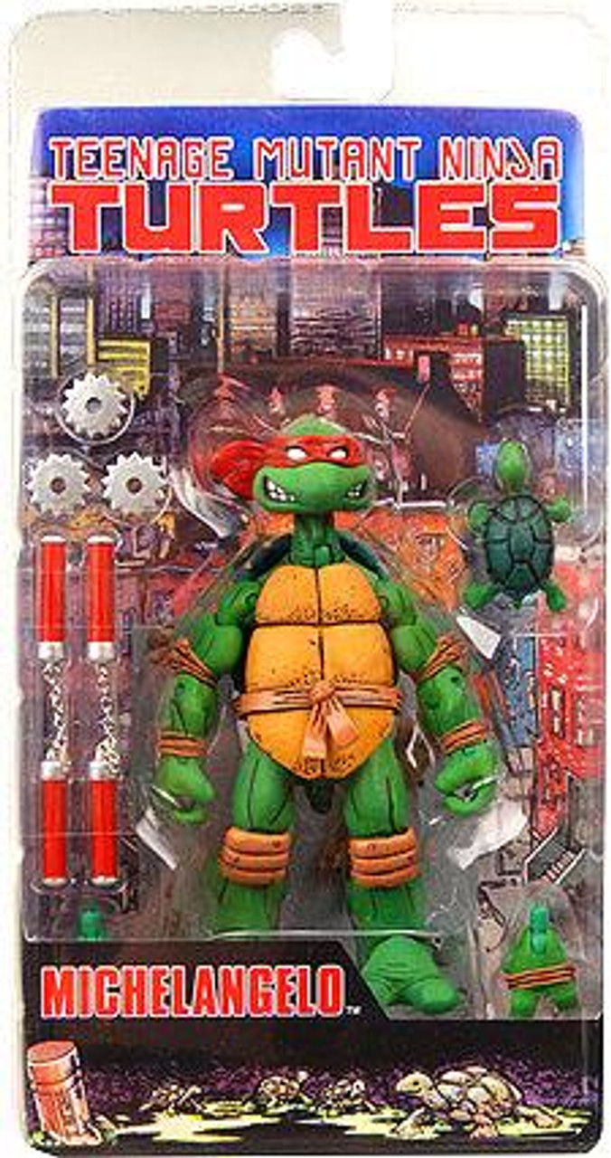 NECA Teenage Mutant Ninja Turtles Mirage Comic Michelangelo Action Figure