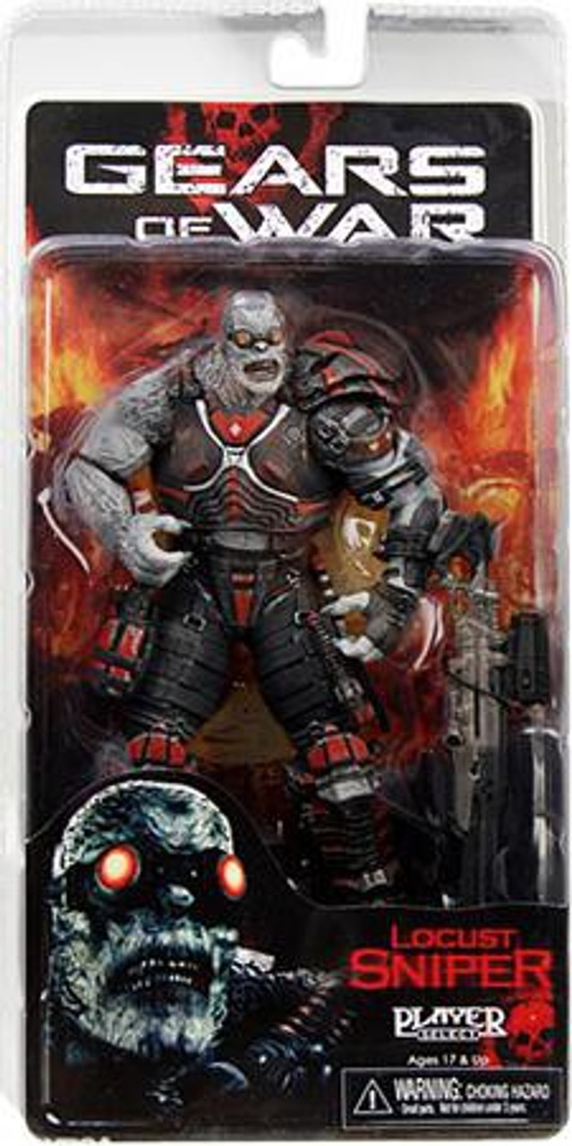 NECA Gears of War Series 1 Locust Sniper Action Figure