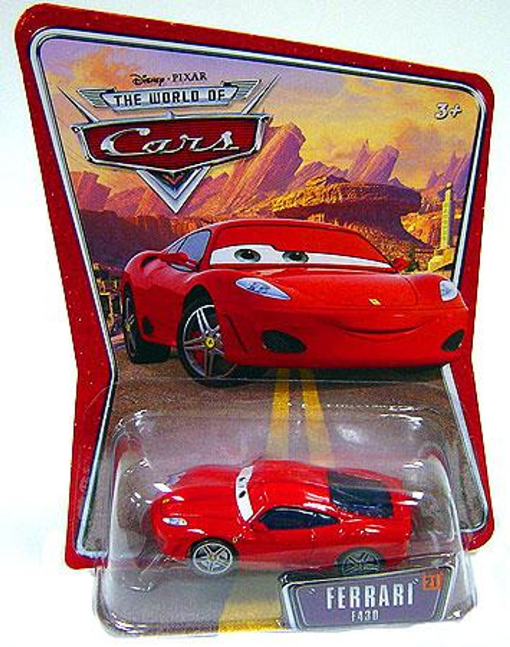 Disney Cars The World of Cars Ferrari F430 Diecast Car