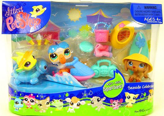 Littlest Pet Shop Seaside Celebration Playset Hasbro Toys ToyWiz