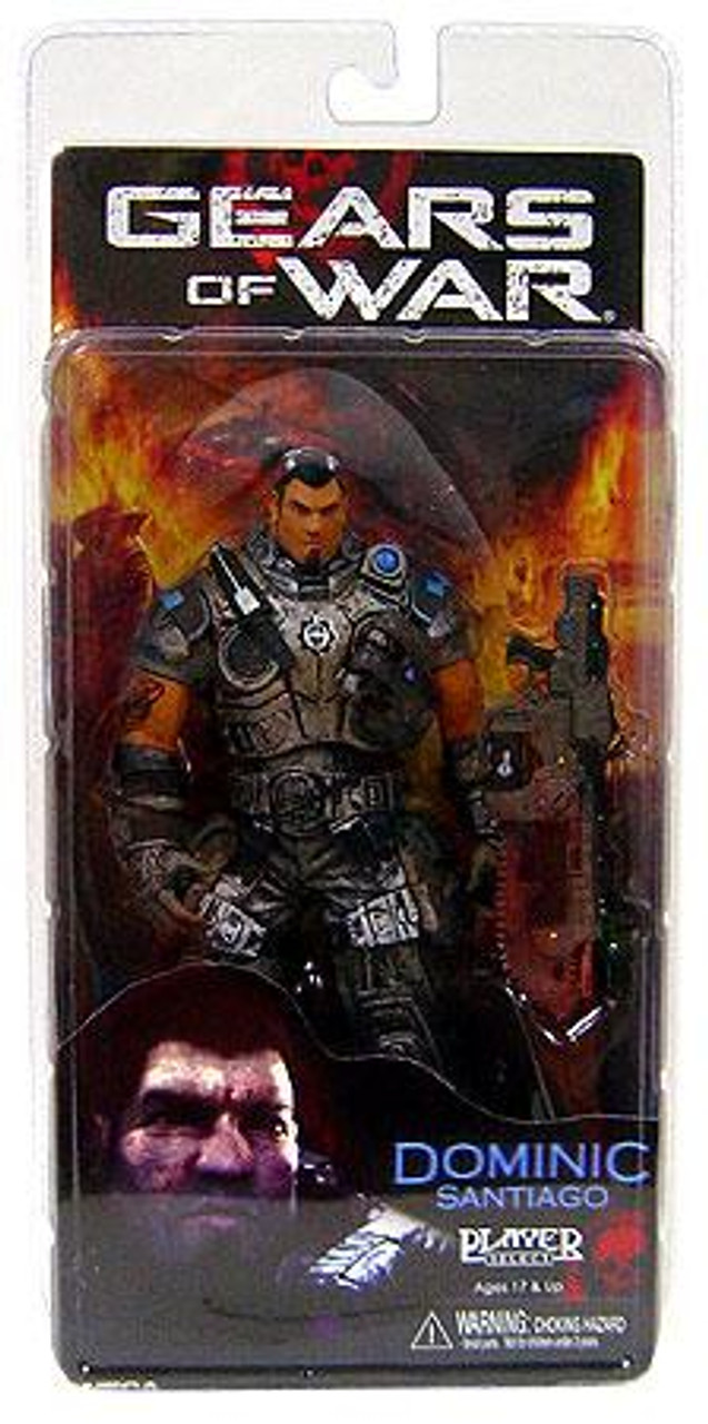NECA Gears of War Series 2 Dominic Santiago Action Figure