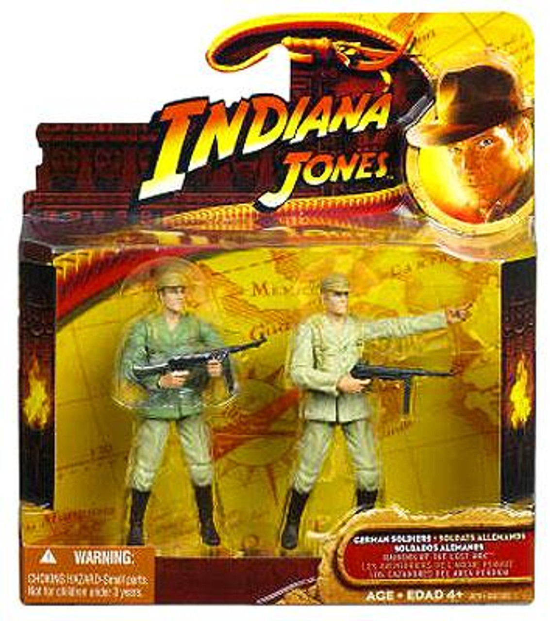 Indiana Jones Raiders of the Lost Ark German Soldiers Action Figure 2-Pack