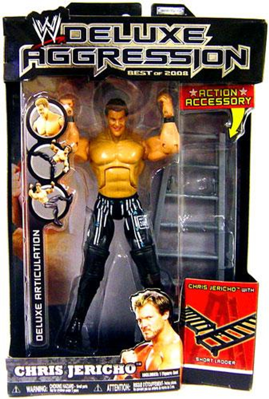 WWE Wrestling Deluxe Aggression Best of 2008 Chris Jericho Action Figure