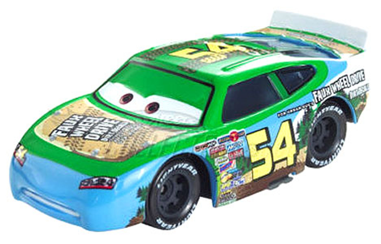 Disney Cars Speedway of the South No. 54 Faux Wheel Drive Exclusive Diecast Car
