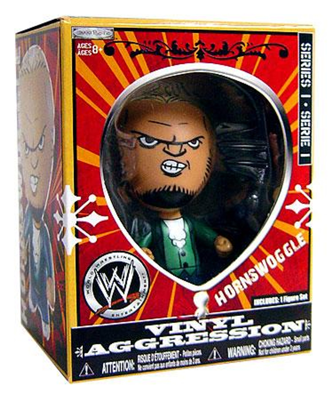 WWE Wrestling Vinyl Aggression Series 1 Hornswoggle 3-Inch Vinyl Figure
