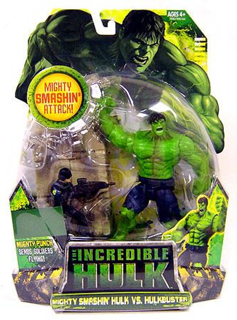 The Incredible Hulk Movie Mighty Smashin' Hulk vs. Hulkbuster Exclusive Action Figure 2-Pack