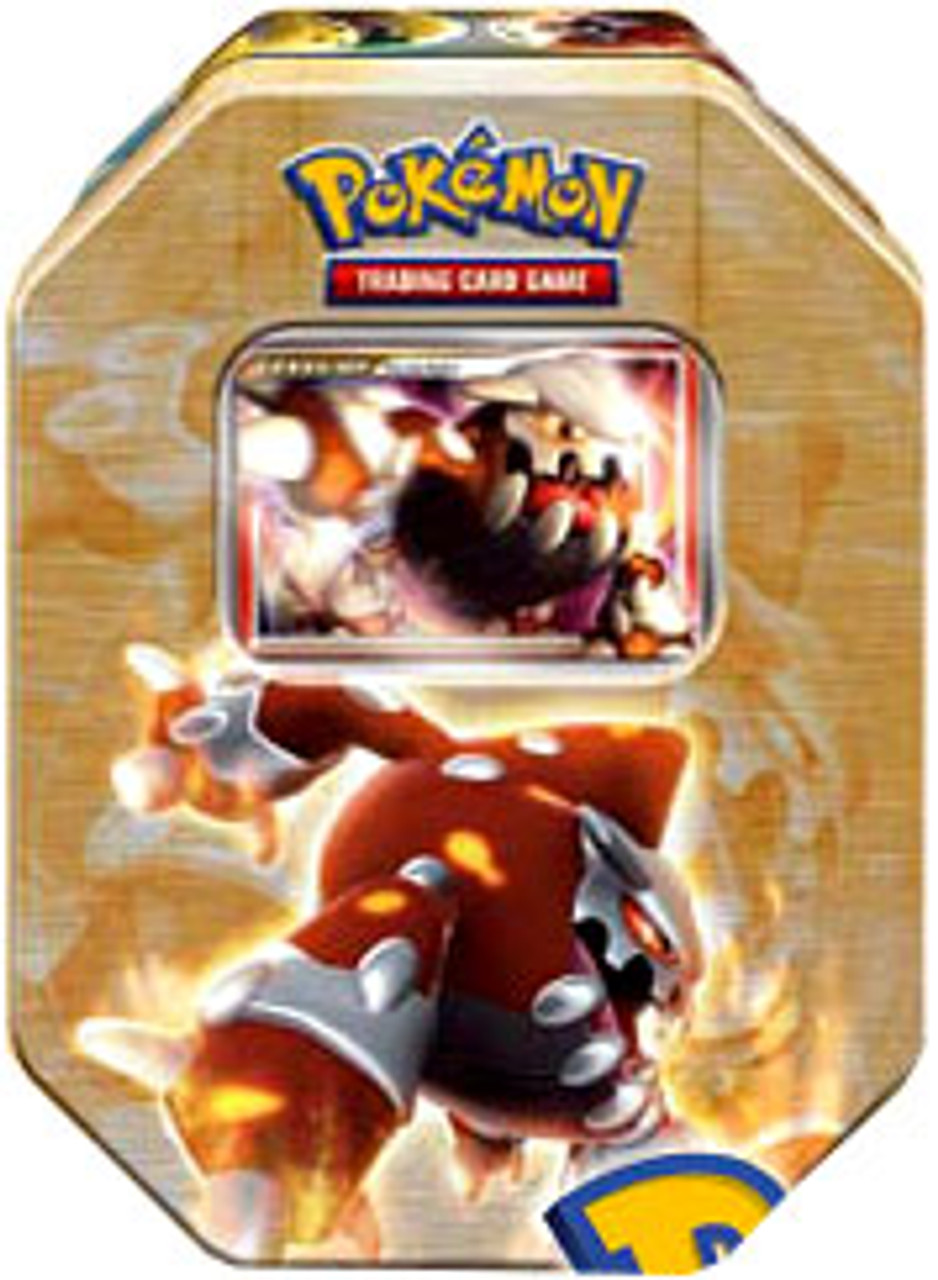 Pokemon 2008 Holliday Series 2 Level-Up Heatran Collector Tin