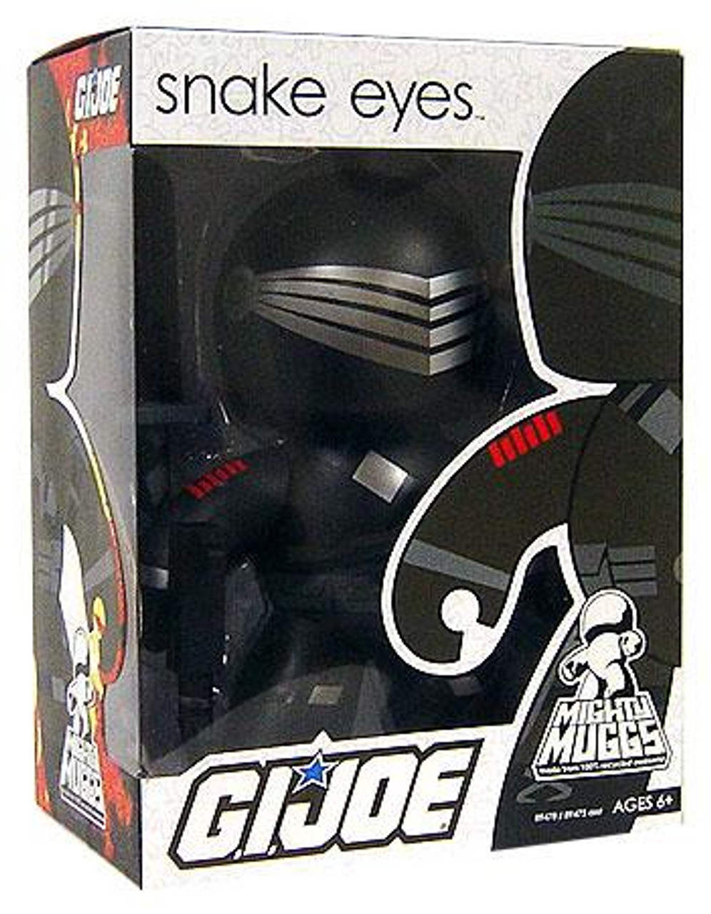GI Joe Mighty Muggs Wave 1 Snake Eyes Vinyl Figure