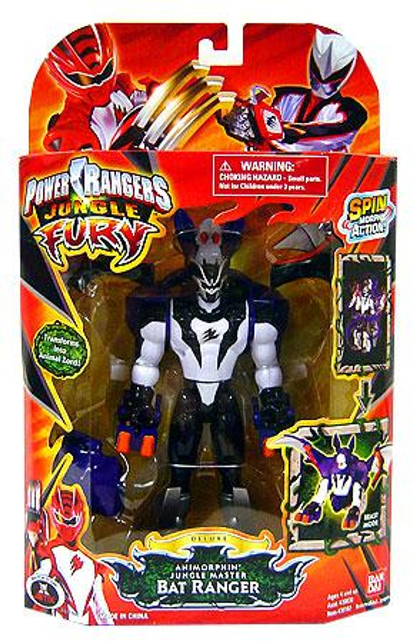 Power Rangers Jungle Fury Deluxe Animorphin Jungle Master Bat Ranger Action Figure
