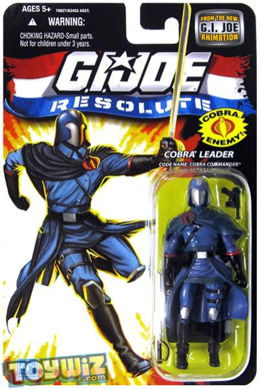 GI Joe Resolute Wave 13 Cobra Commander Action Figure