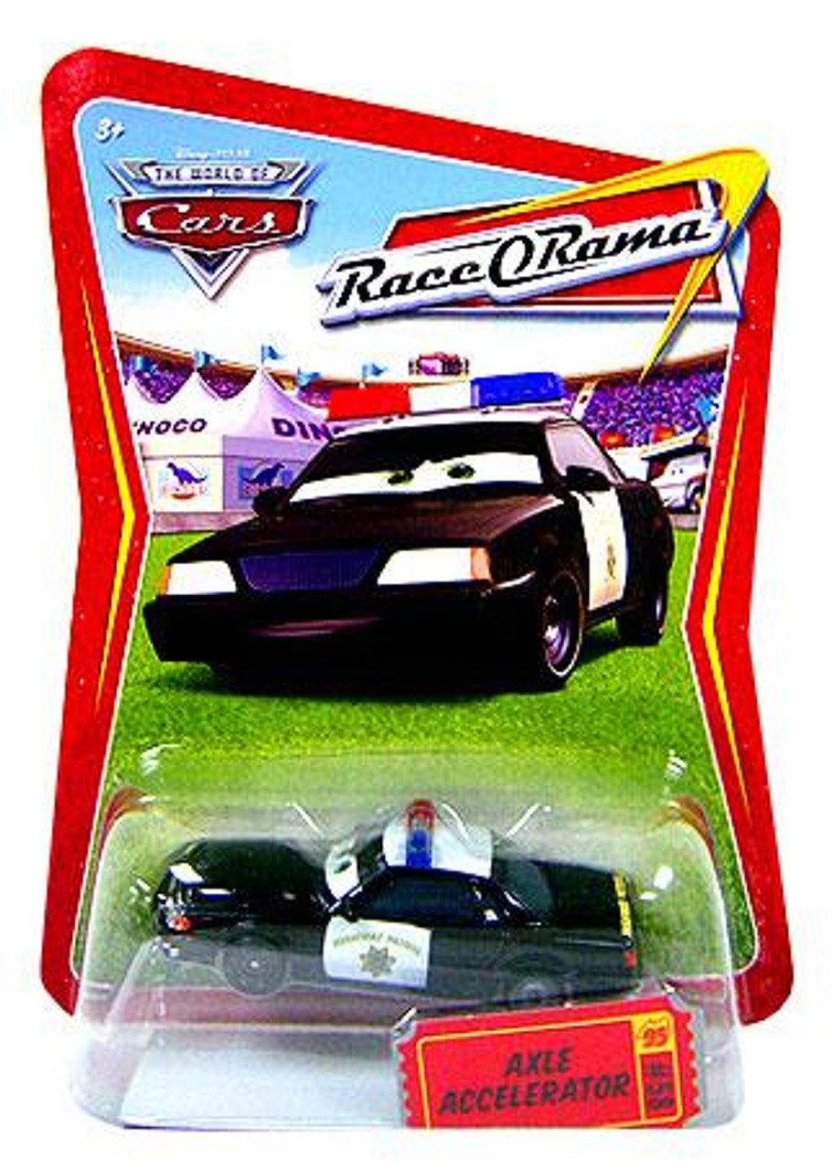 Disney Cars The World of Cars Race-O-Rama Axle Accelerator Diecast Car #58