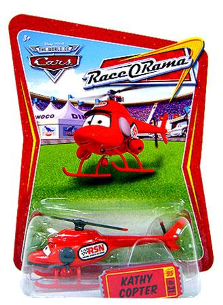 Disney Cars The World of Cars Race-O-Rama Kathy Copter Diecast Car #31
