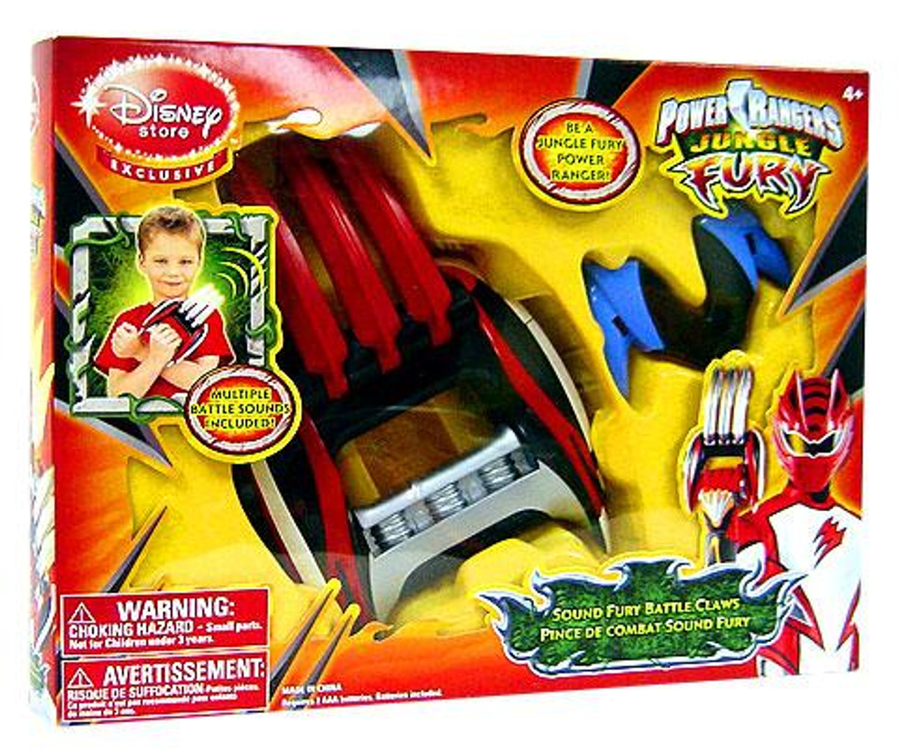 Power Rangers Jungle Fury Sound Fury Battle Claws Exclusive Roleplay Toy
