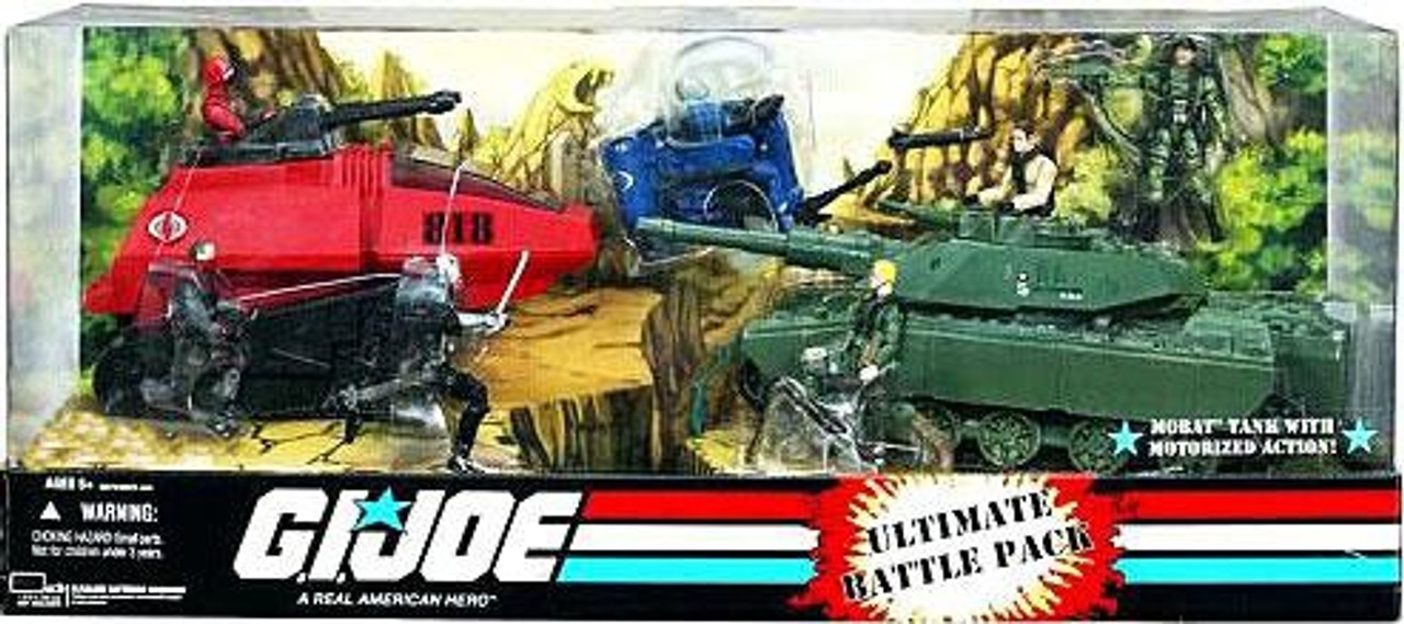 GI Joe Ultimate Battle Pack Exclusive Action Figure Boxed Set