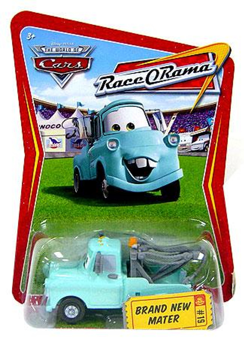 Disney Cars The World of Cars Race-O-Rama Brand New Mater Diecast Car #19
