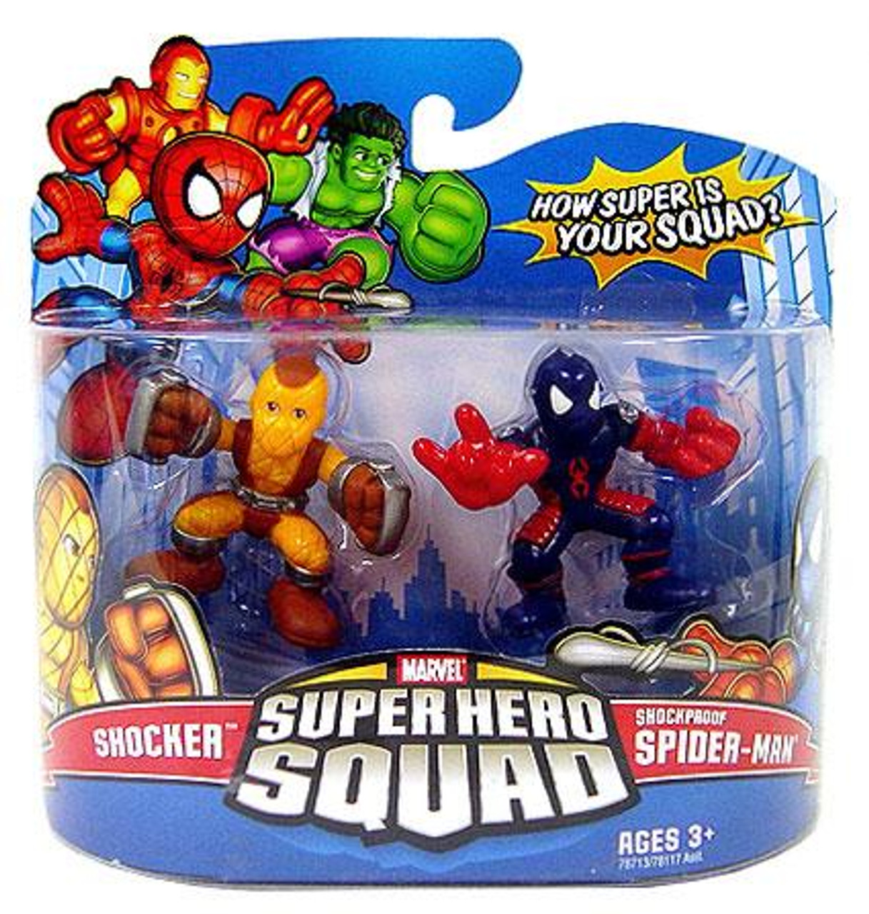 Marvel Super Hero Squad Series 11 Shocker & Shockproof Spider-Man Action Figure 2-Pack