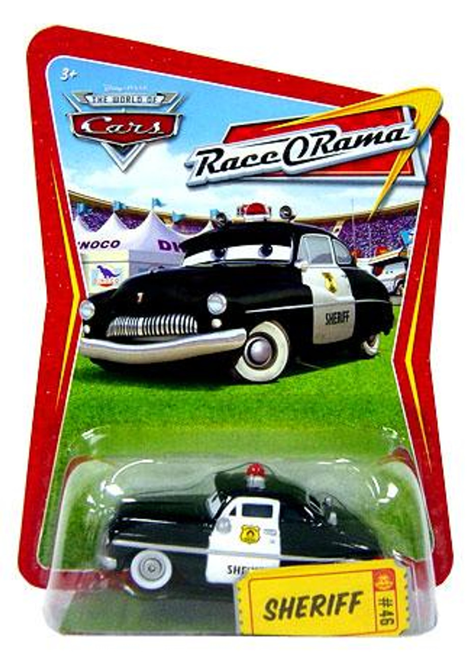 Disney Cars The World of Cars Race-O-Rama Sheriff Diecast Car #46