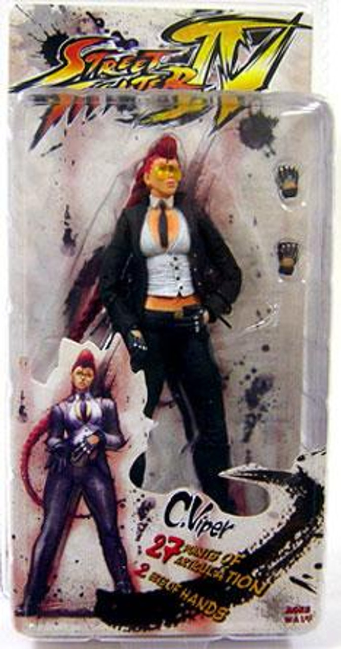 NECA Street Fighter IV Series 1 C. Viper Action FIgure
