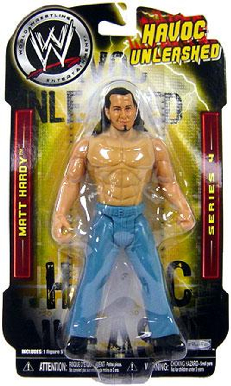 WWE Wrestling Havoc Unleashed Series 4 Matt Hardy Action Figure