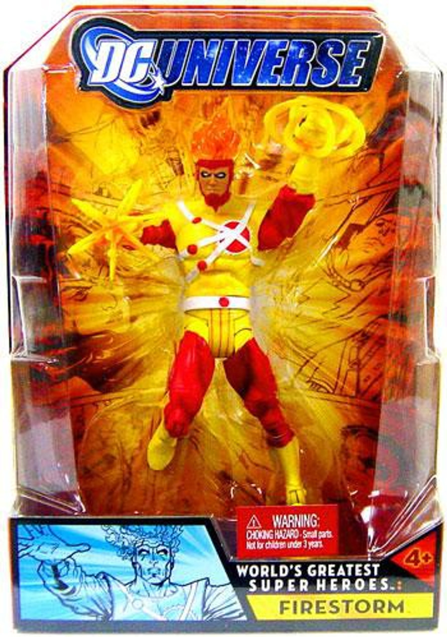DC Universe World's Greatest Super Heroes Firestorm Action Figure