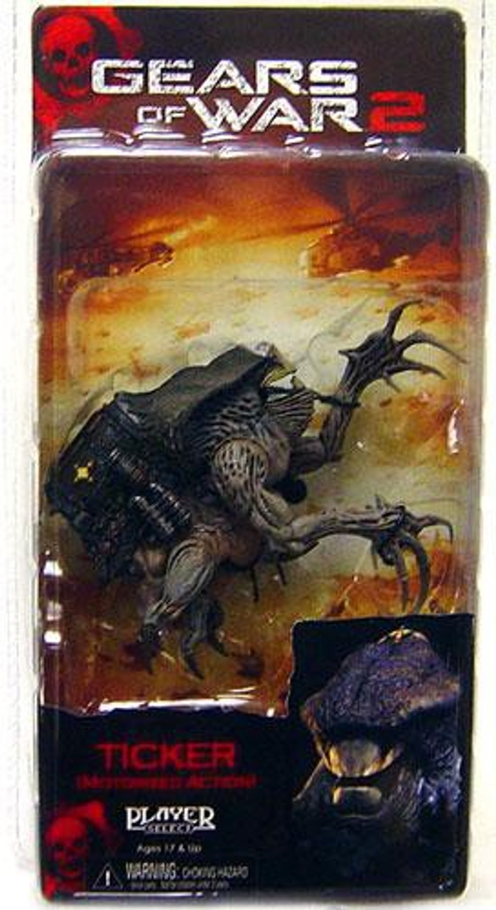 NECA Gears of War 2 Series 4 Ticker Action Figure