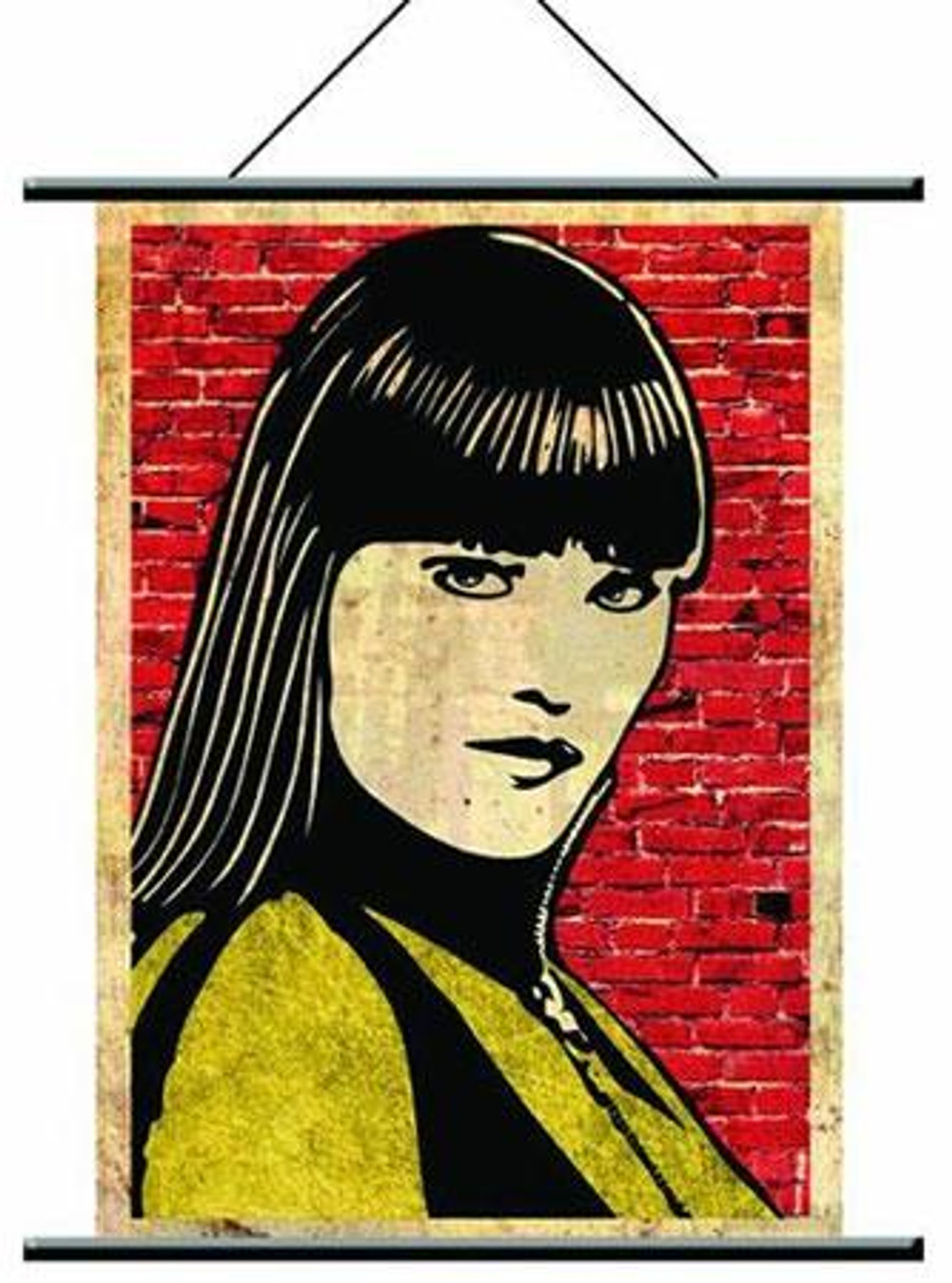 NECA Watchmen Pop Art Silk Spectre Wall Scroll