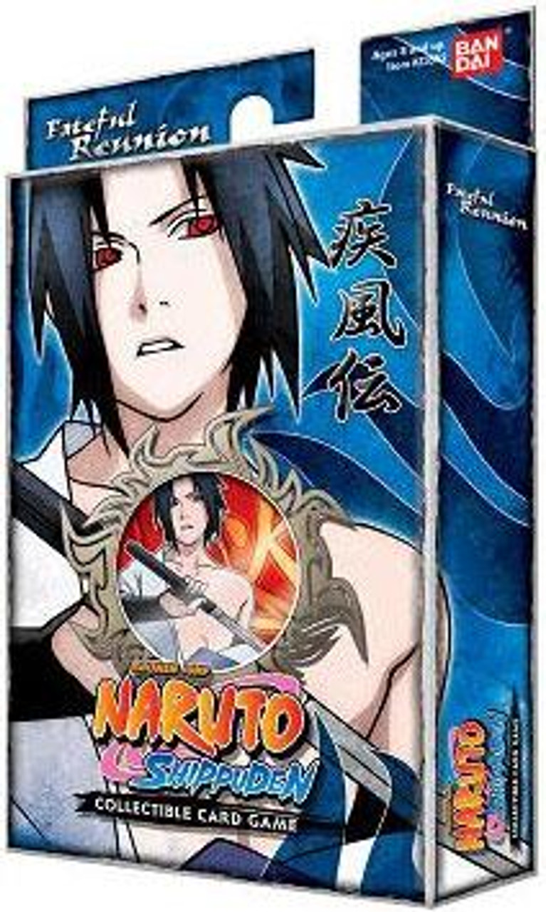 Naruto Shippuden Card Game Fateful Reunion Sasuke Scorching Sword Theme Deck