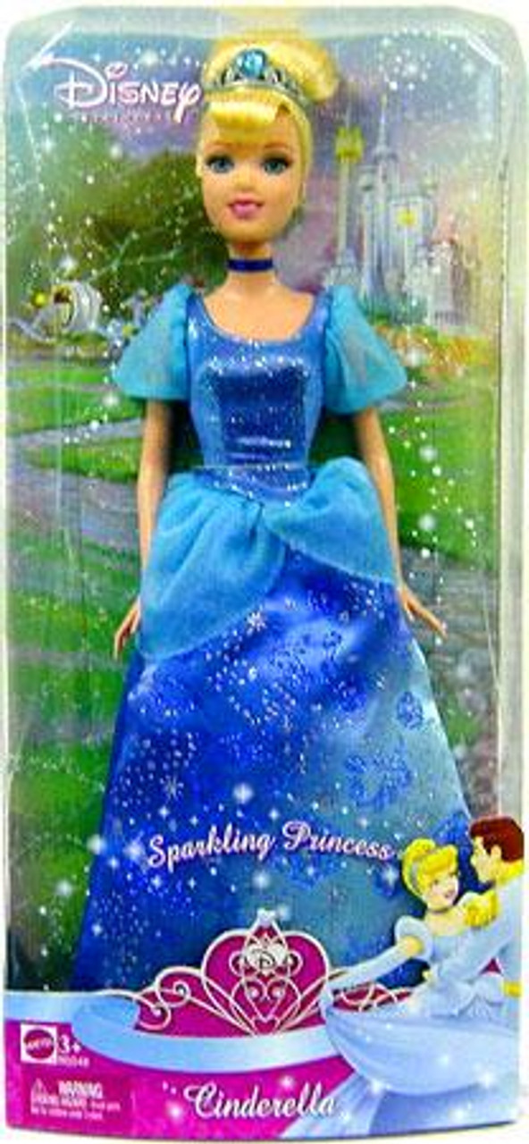 Disney Princess Sparkling Princess Cinderella 12-Inch Doll