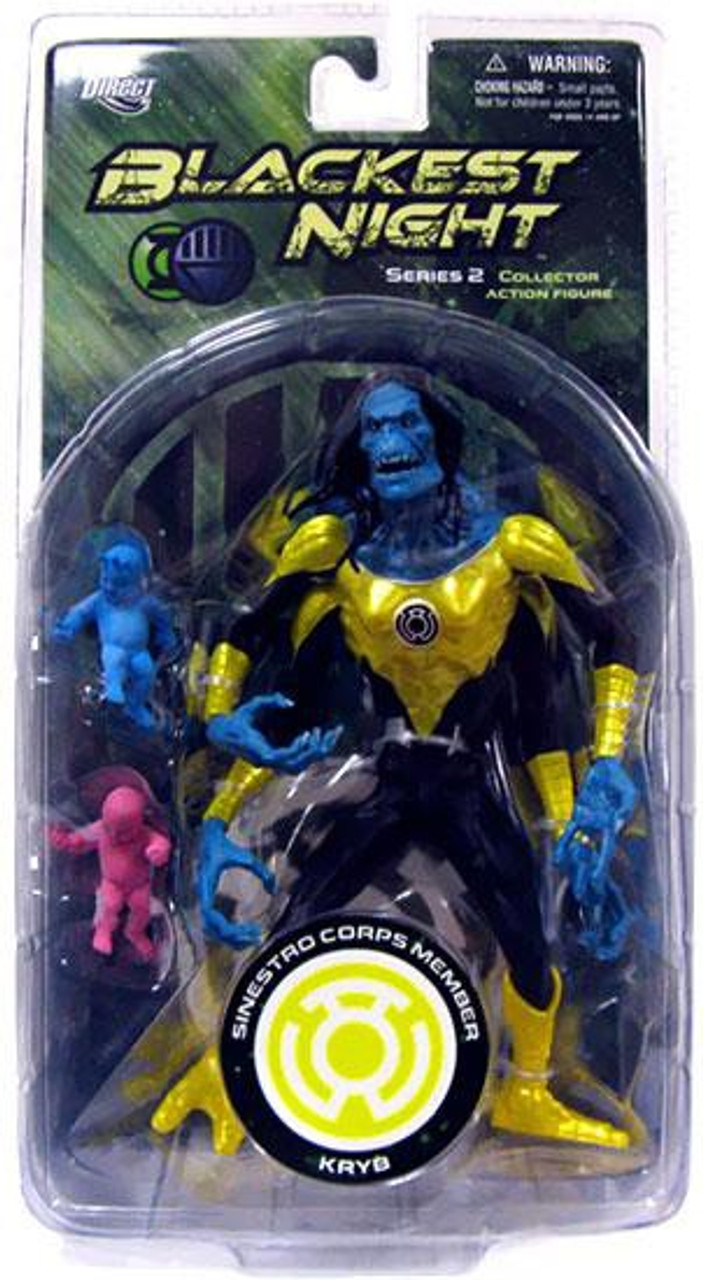 DC Green Lantern Blackest Night Series 2 Sinestro Corps KRYB Action Figure