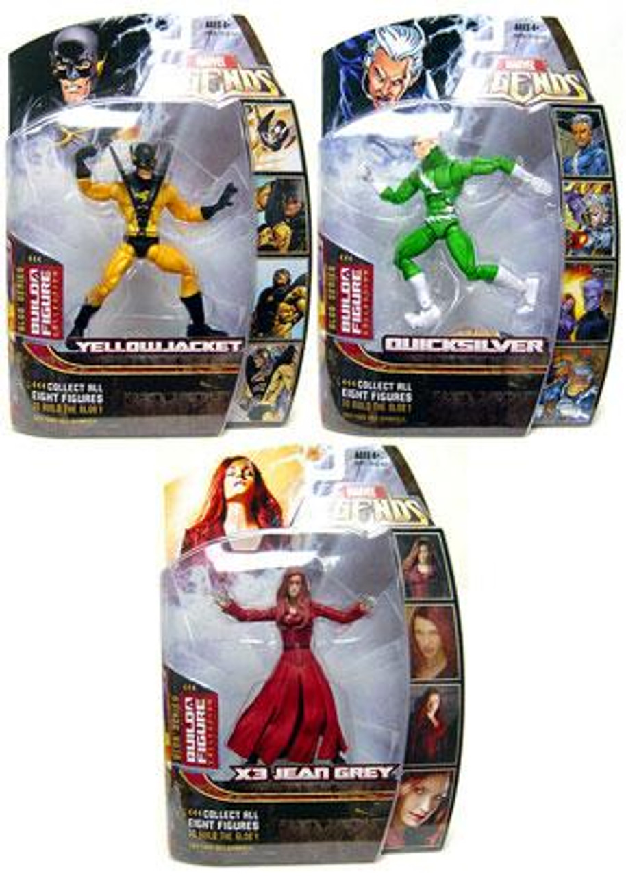 Marvel Legends Series 17 Blob Series 17 Set of 3 Variant Action Figures