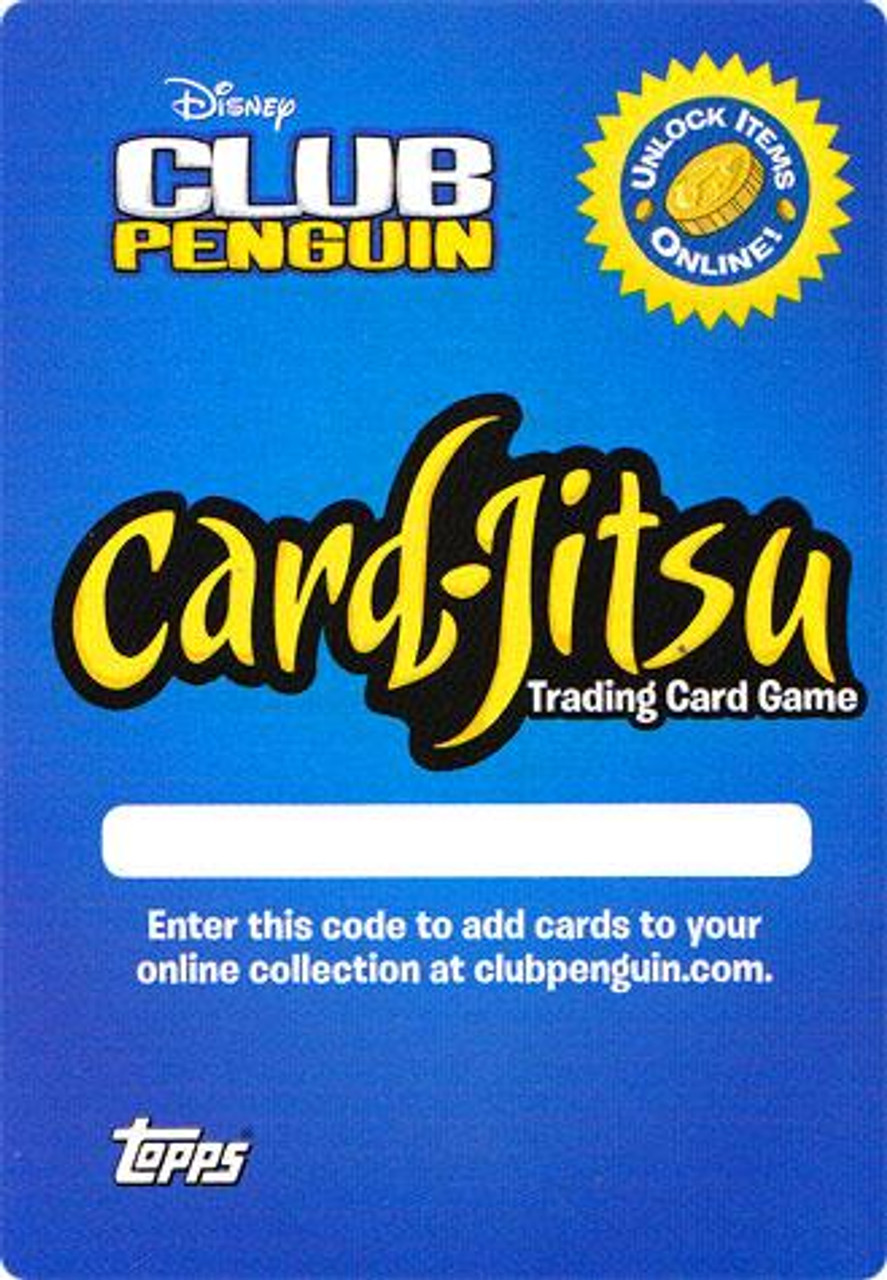 Club Penguin Online Code Redemption Card