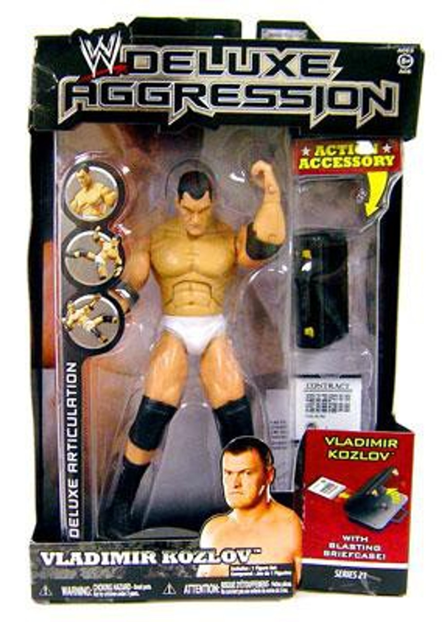 WWE Wrestling Deluxe Aggression Series 21 Vladimir Kozlov Action Figure