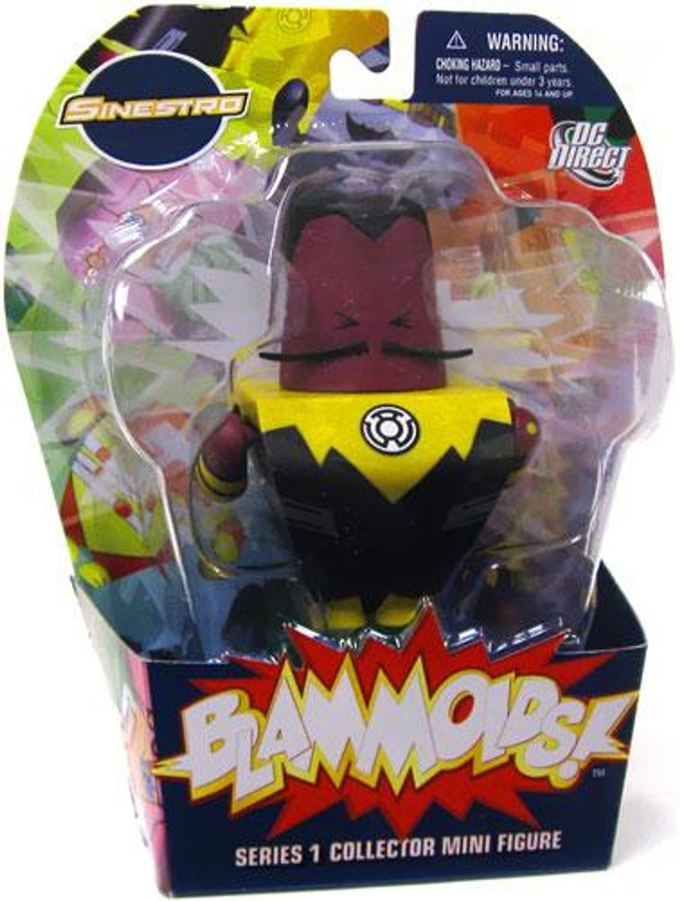 DC Blammoids Series 1 Sinestro Mini Figure