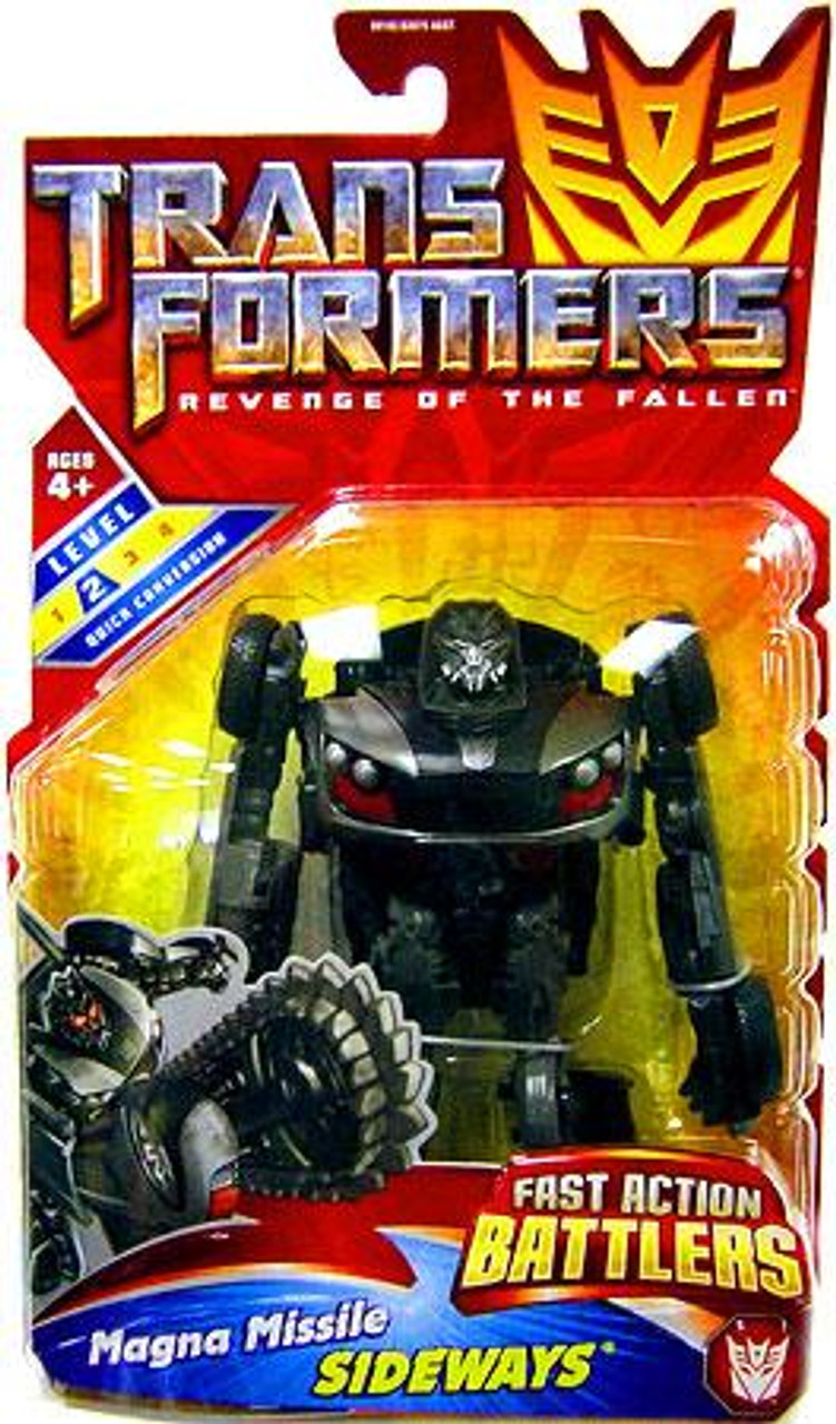 Transformers Revenge of the Fallen Fast Action Battlers Magna Missile Sideways Action Figure