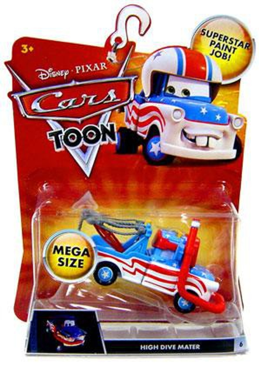 Disney Cars Cars Toon Deluxe Oversized High Dive Mater Diecast Car