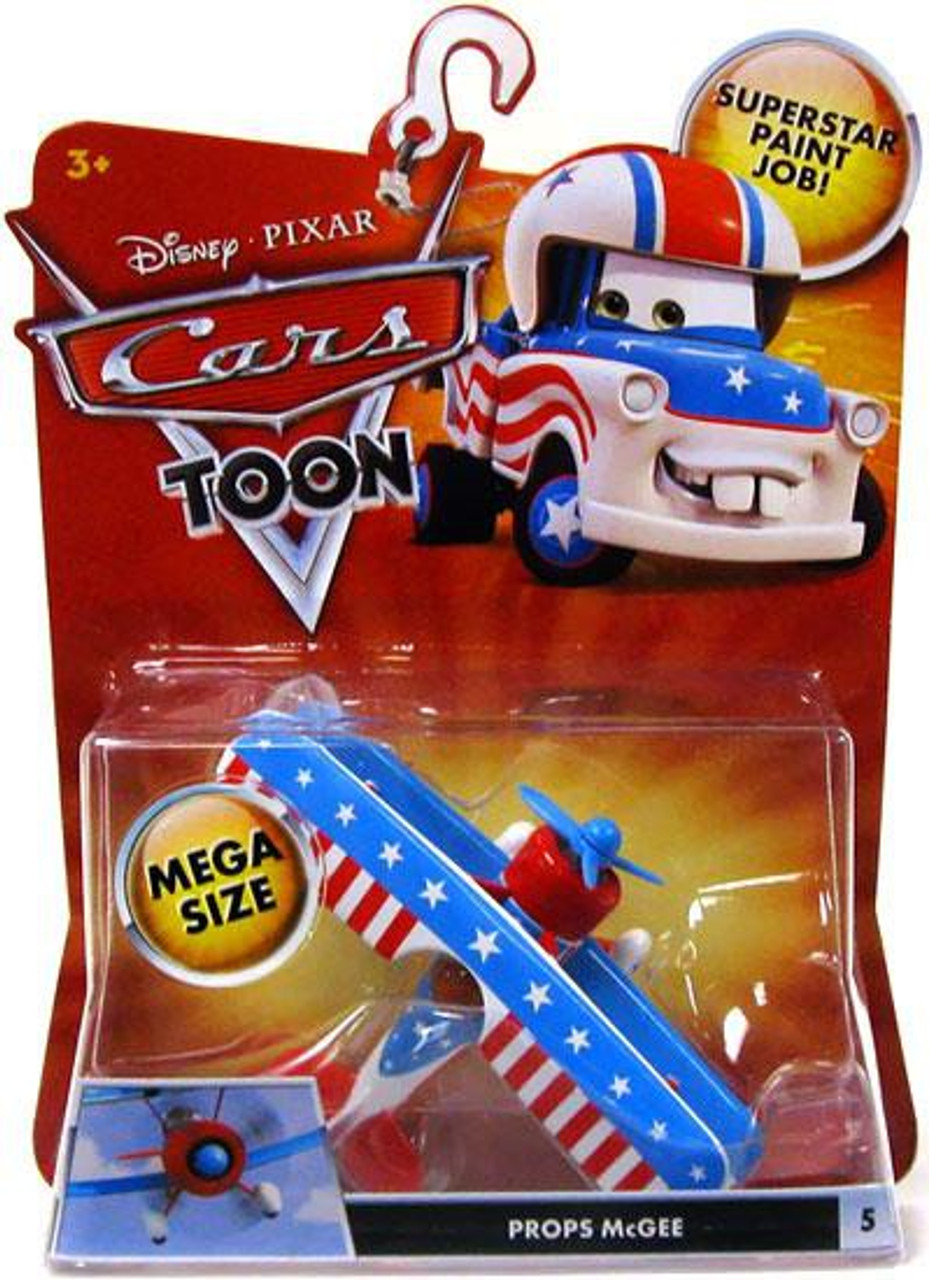 Disney Cars Cars Toon Deluxe Oversized Props McGee Diecast Car