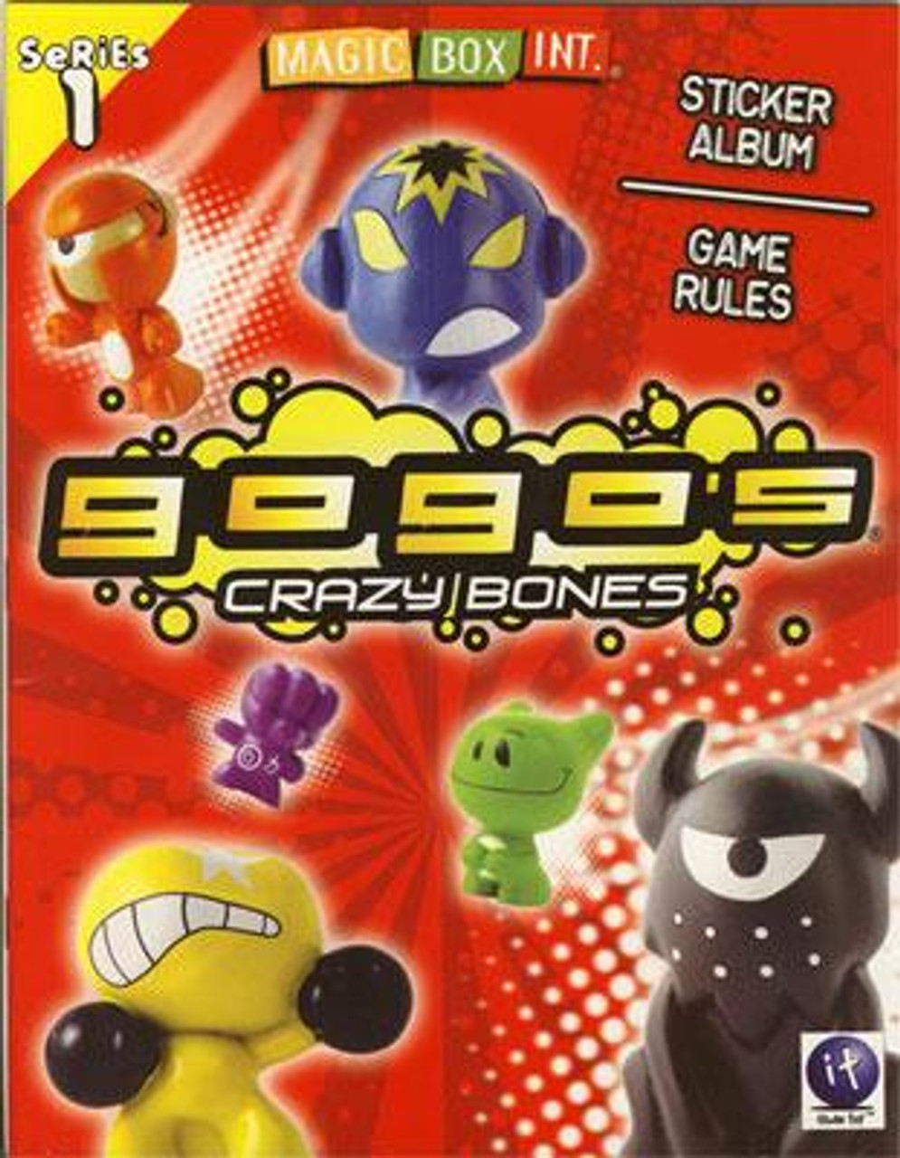 Crazy Bones Gogo's Series 1 Sticker Album