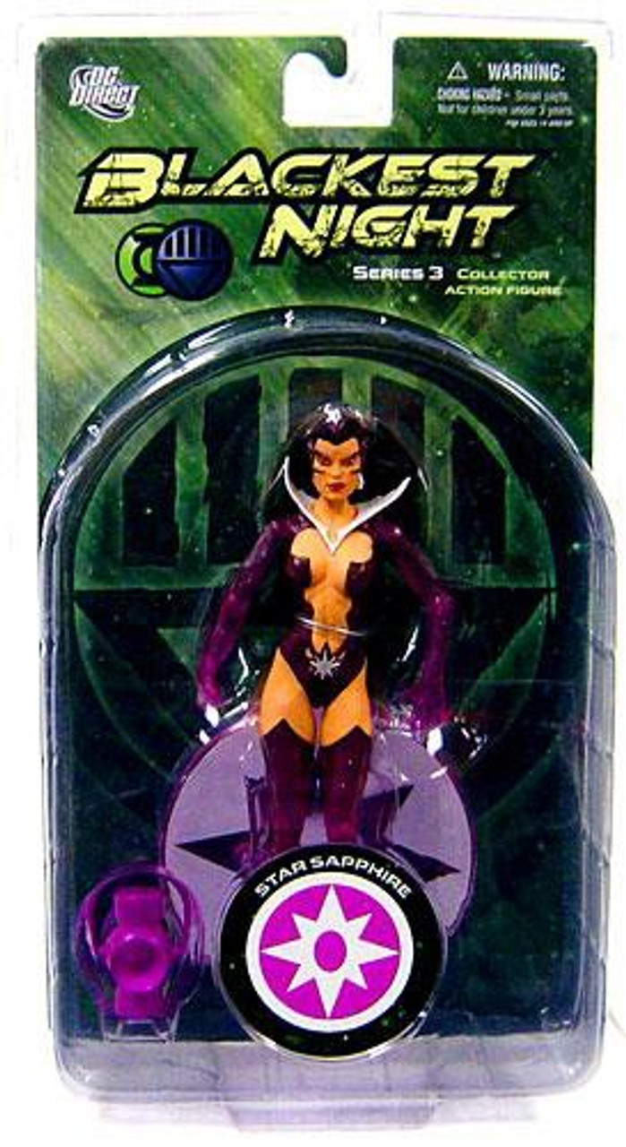 DC Green Lantern Blackest Night Series 3 Star Sapphire Action Figure