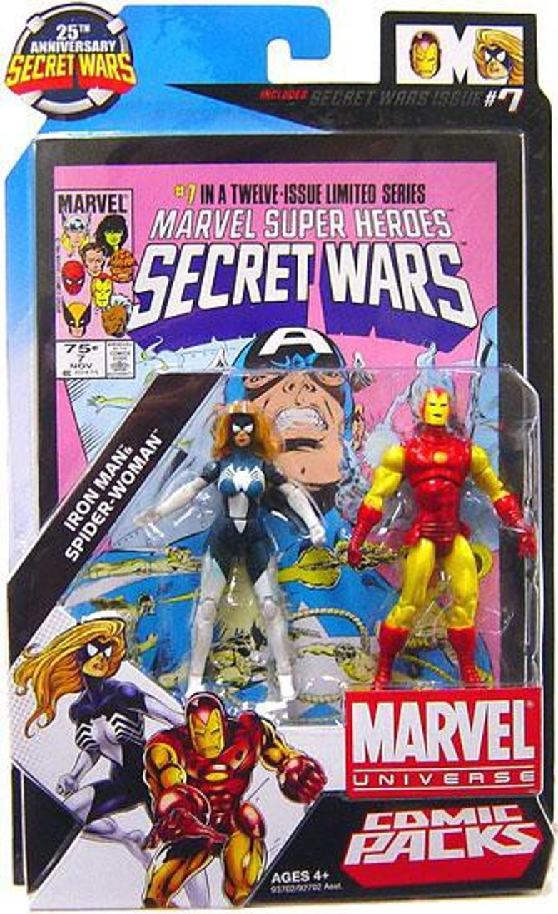 Marvel Universe Iron Man & Spider-Woman Action Figure 2-Pack #7
