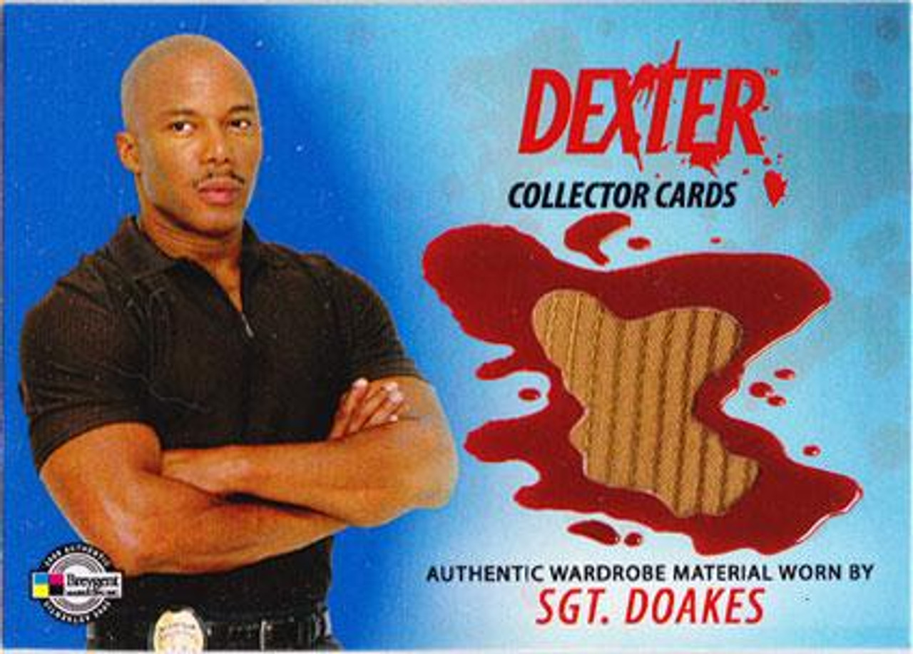 Dexter Trading Cards Costume Card Sgt. Doakes #DC10