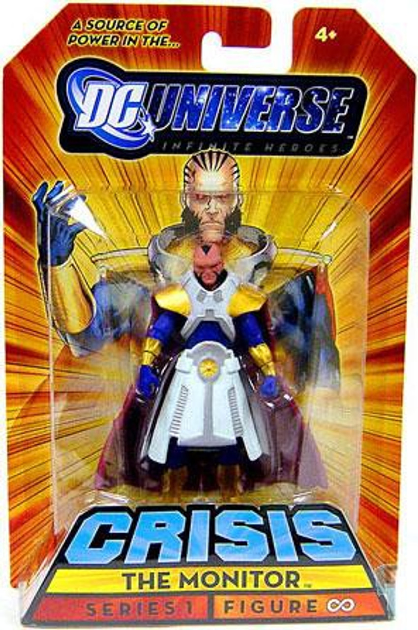 DC Universe Crisis Infinite Heroes Series 1 The Monitor Exclusive Action Figure #8 (Infinity)