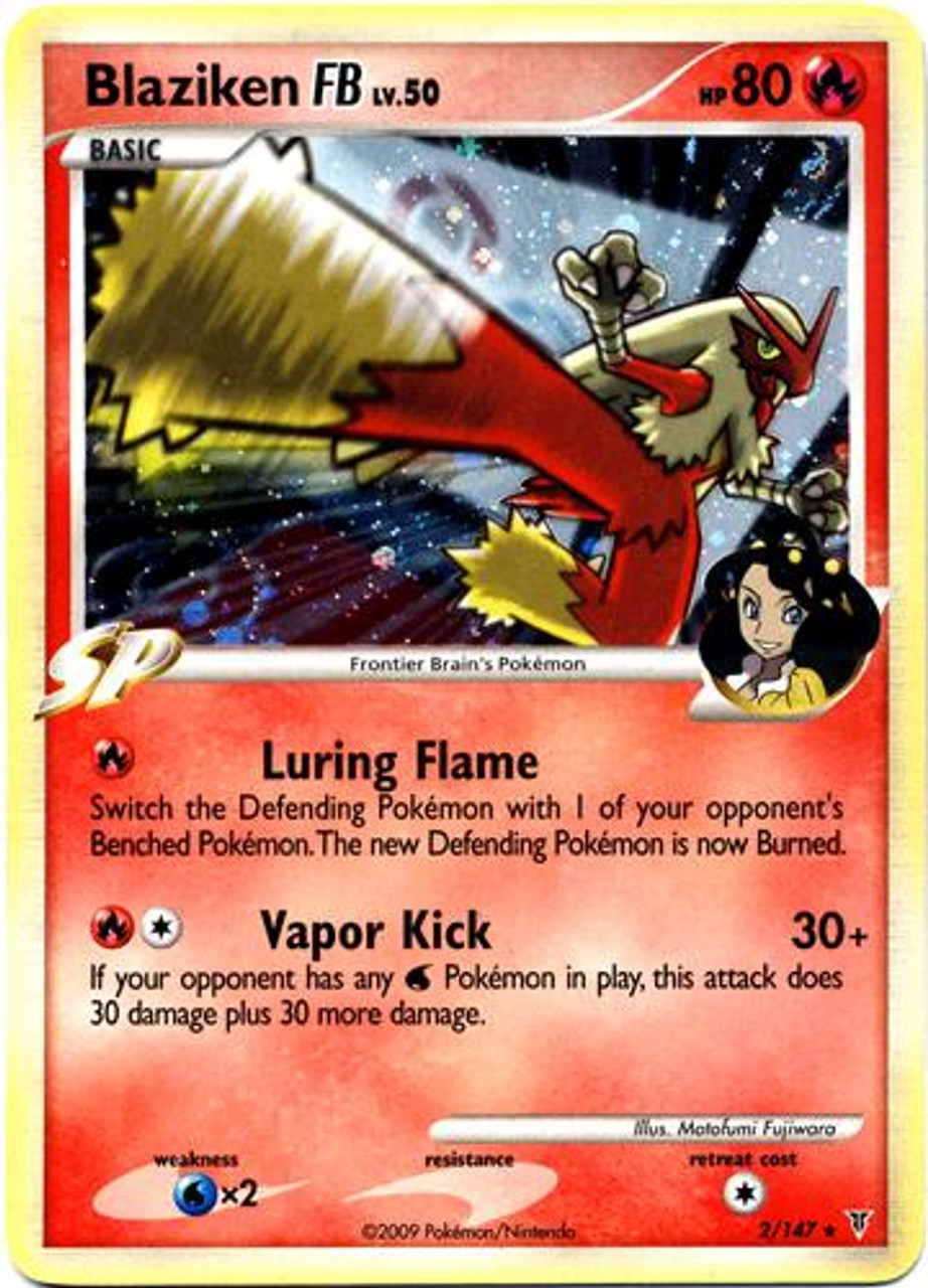 Pokemon Platinum Supreme Victors Single Card Rare Holo pokemon platinum supreme victors rare holo blaziken fb 2
