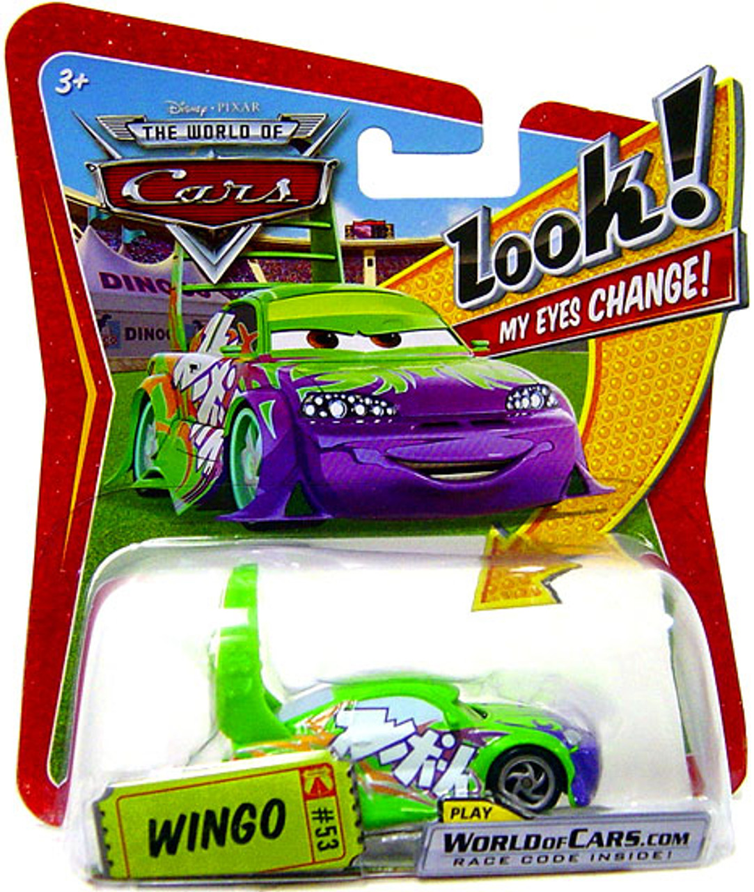 Disney Cars The World of Cars Lenticular Eyes Series 1 Wingo Diecast Car