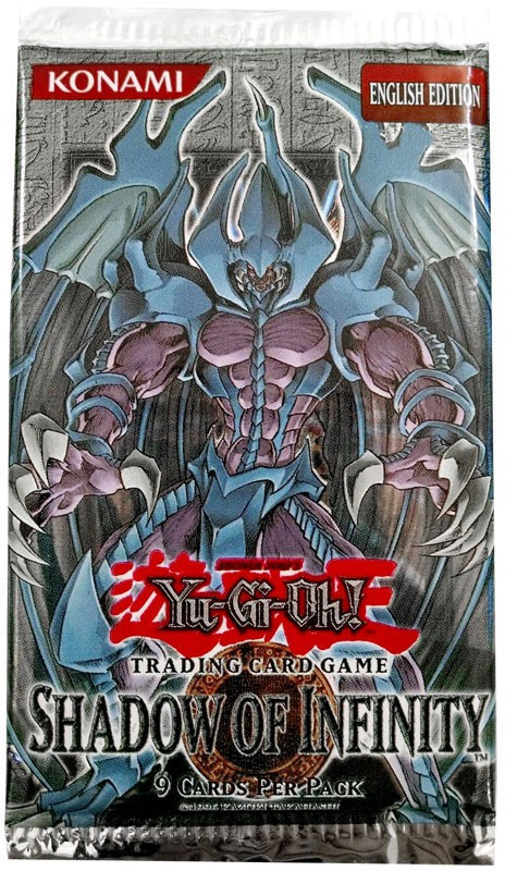 YuGiOh Shadow of Infinity Booster Pack Konami ToyWiz