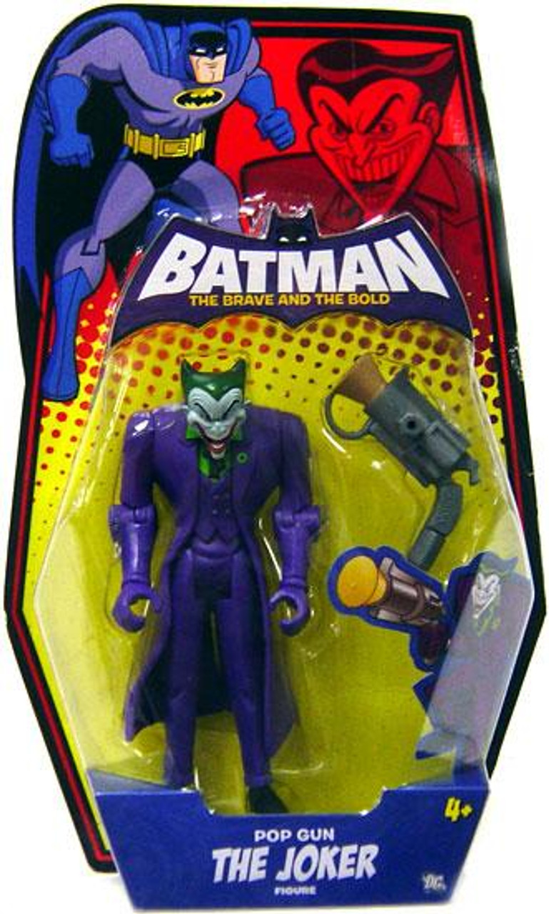 Batman The Brave and the Bold Pop Gun The Joker Action Figure