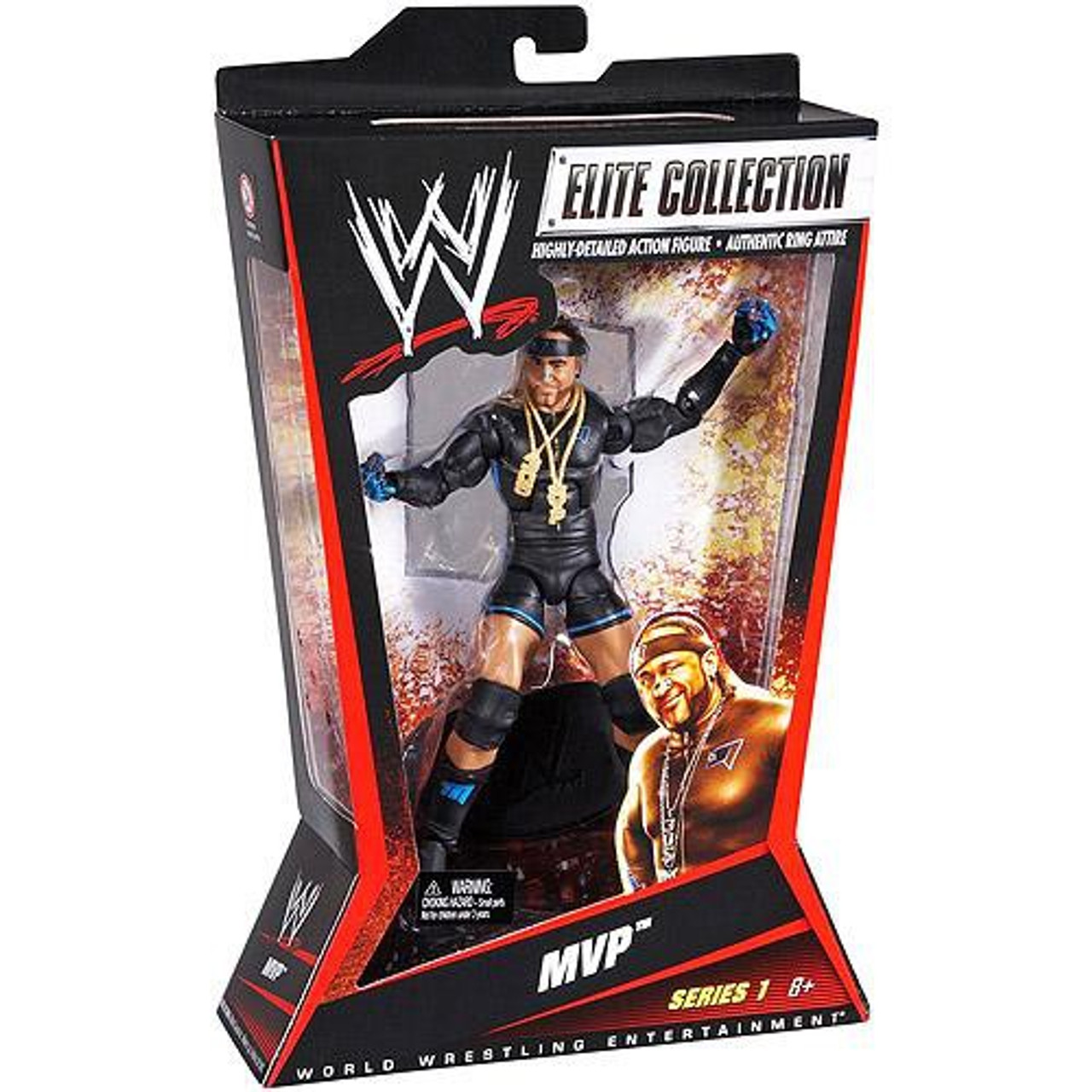 WWE Wrestling Elite Series 1 MVP Action Figure