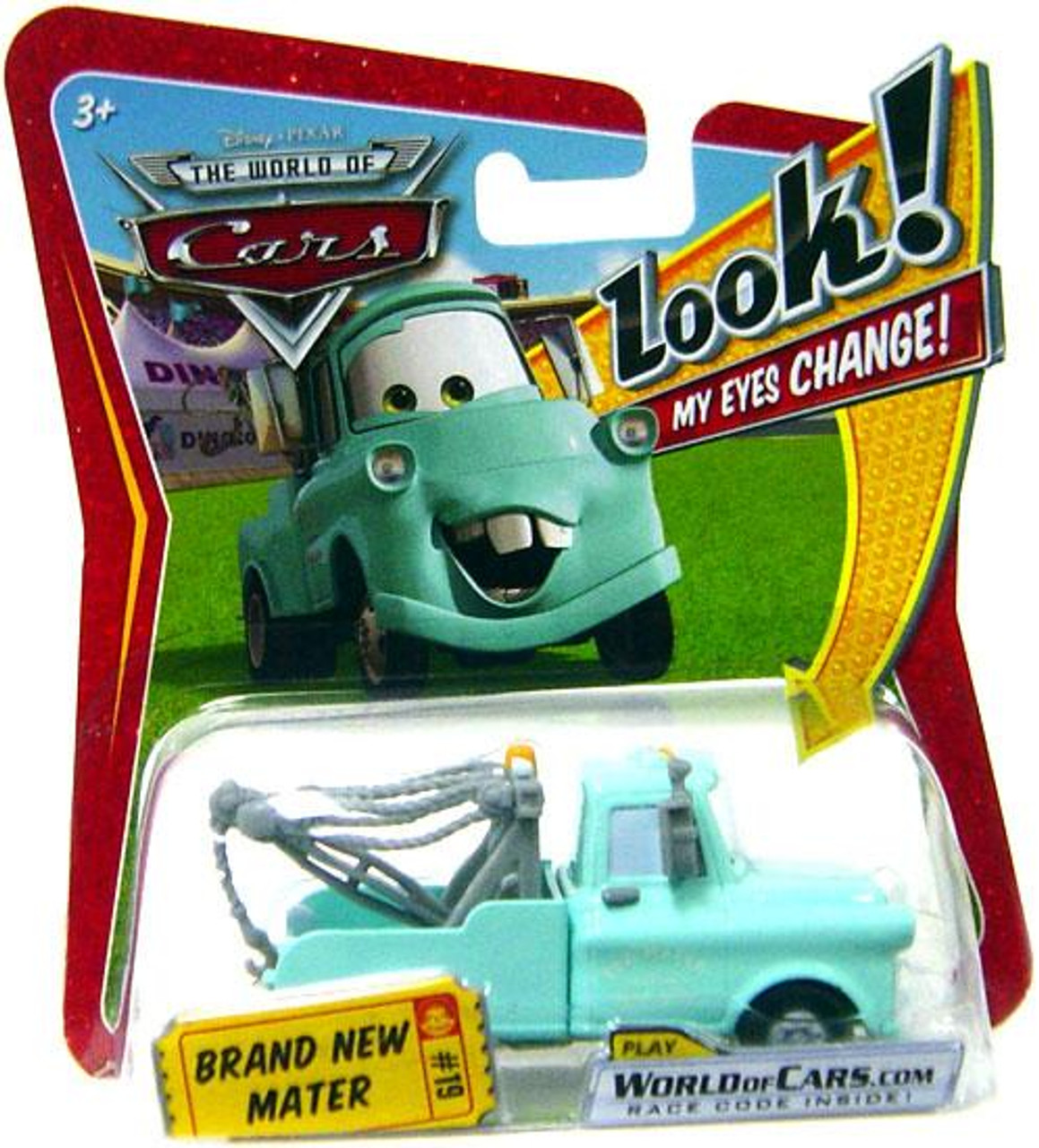Disney Cars The World of Cars Lenticular Eyes Series 1 Brand New Mater Diecast Car